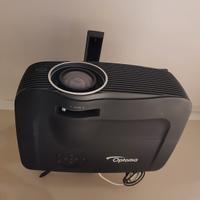 OPTOMA  PROIETTORE FULL HD 3D + TELO + WIRELESS