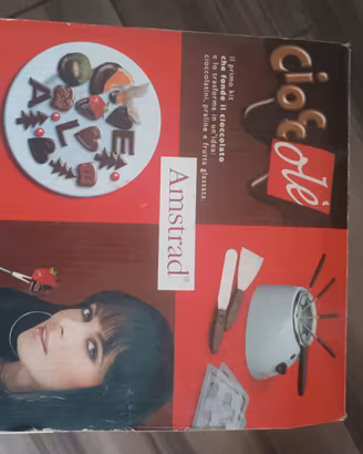 Kit fonduta e Cioccolateria "Cioccolè Amstrad"