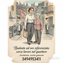 Assistenza, badante persone non autosufficienti