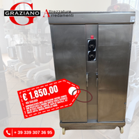 CELLA/STUFA/camera LIEVITAZIONE inox 40 posti