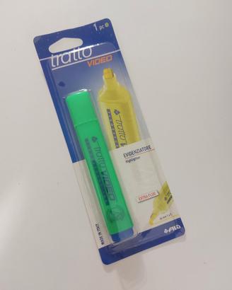 Evidenziatore verde Tratto Video