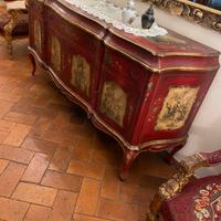 Credenza e 2 poltrone stile provenzale