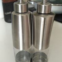 Berghoff set olio aceto acciaio