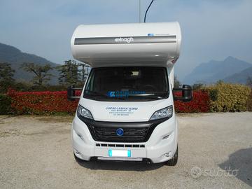 Elnagh Baron 20 camper mansardato 6 posti viaggio