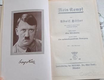 libro da collezione Mein Kampf 1940
