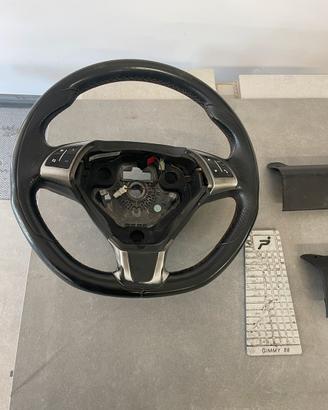 Volante punto abarth piu battitacco