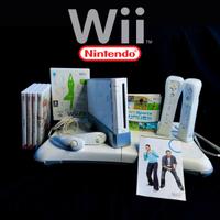 Nintendo Wii Completa - 6 Giochi, 2 Controller