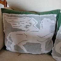 cuscino fatto a a mano da divano