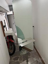 Specchiere retro illuminate in acciaio inox