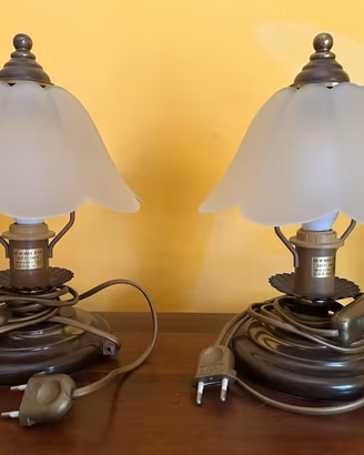 Coppia Abat-jour / Lampade da comodino