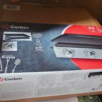 piastra a gas Corbin (per campeggio e giardino)