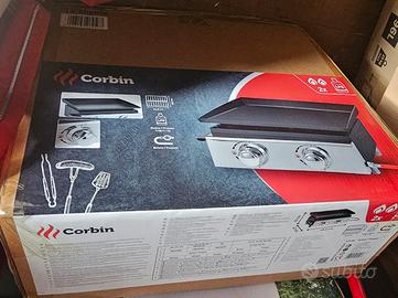 piastra a gas Corbin (per campeggio e giardino)
