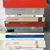 14 libri edizioni Einaudi