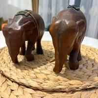 Elefanti vintage fatti a mano