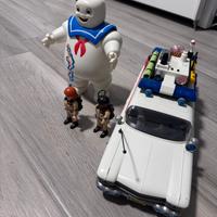 Playmobil ghostbusters Ecto-1 e Omino Marshmallow