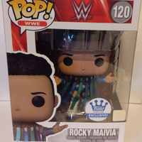 Rocky Maivia #120 WWE Pop! FIGURA VINILE Funko