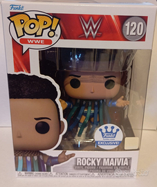Rocky Maivia #120 WWE Pop! FIGURA VINILE Funko