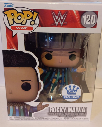 Rocky Maivia #120 WWE Pop! FIGURA VINILE Funko