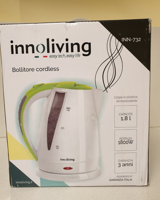 Bollitore cordless 1,8l 1800W