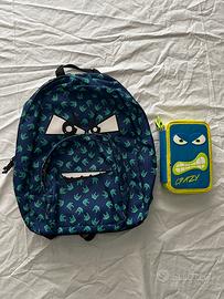 Set Zaino Invicta nuovo e astuccio con colori