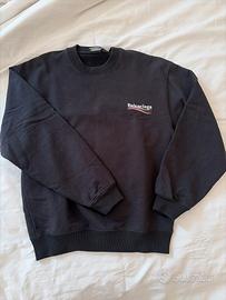 balenciaga felpa taglia M crewneck