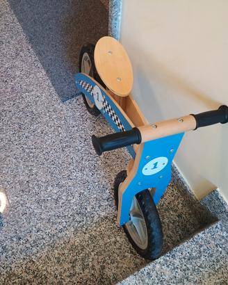Bici in legno per bambini 