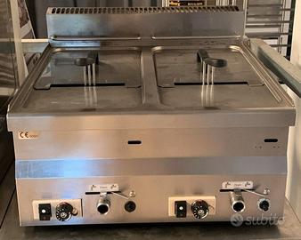 FRIGGITRICE 2 VASCHE GAS