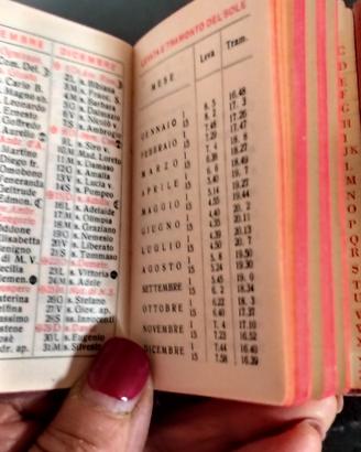 piccola agenda del 1946