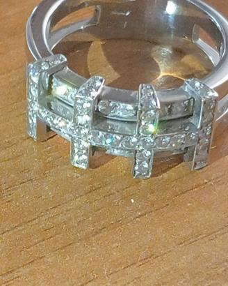 anello uomo oro bianco
