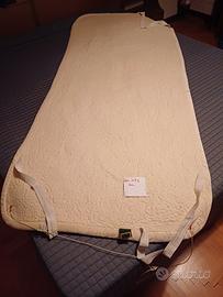 coprimaterasso singolo lana Merinos 