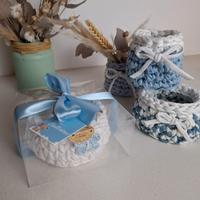 Cestini in fettuccia realizzati a mano