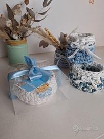 Cestini in fettuccia realizzati a mano