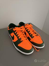 Nike dunk low miami hurricanes n45