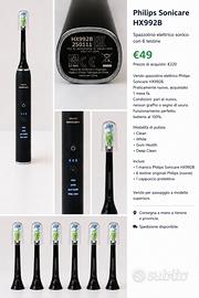 Philips Sonicare HX992B piu 6 testine