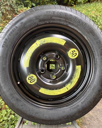 Ruotino di scorta Mercedes e altri 5x112 - 16"