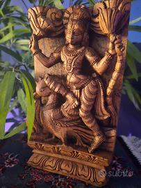 Pannello intagliato indiano Murugan