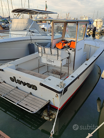 Barca da pesca Open raro modello americano