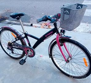 bicicletta ragazza donna decathlon poply 500  