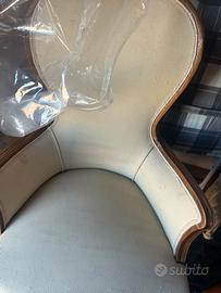 Poltrona poltroncina della nonna antica