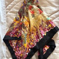 Foulard pura seta fantasia Ferragamo