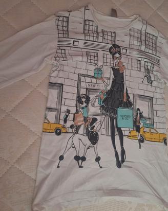 maglia a maniche lunghe Nucleo taglia XL/  164 cm