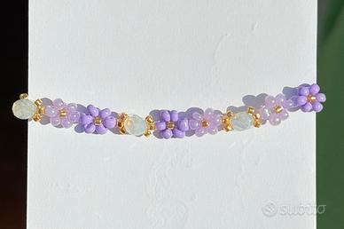 Braccialetto floreale