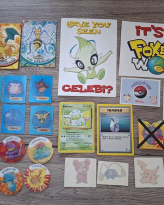 Pokémon – Memorabilia e gadget vari anni 2000