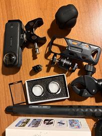 Insta360 x4 + pack moto multiview + sd 256gb