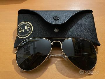 Ray-Ban Aviator RB3025 polarizzati originali