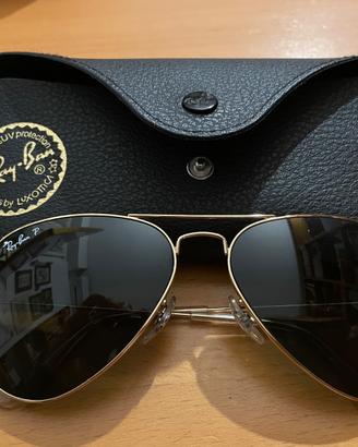Ray-Ban Aviator RB3025 polarizzati originali