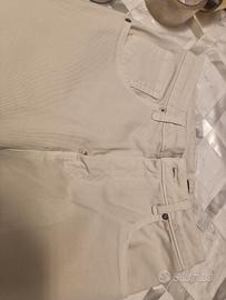 pantaloni tipo jeans chiaro 44 uomo Moro