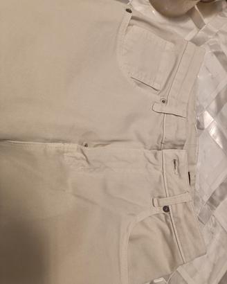 pantaloni tipo jeans chiaro 44 uomo Moro