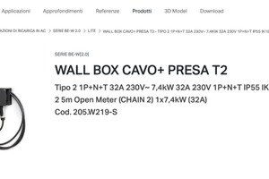 wall box SCAME
