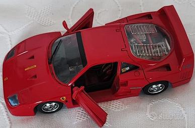 Bburago modellino auto d'epoca, Ferrari F40 1987